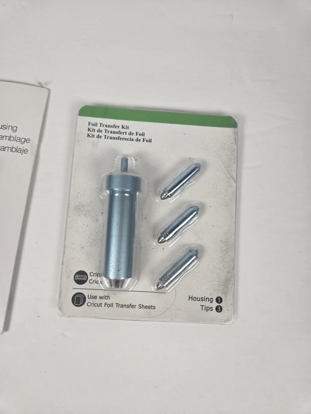 Acirell Deep Point Blade Housing Cricut Foil Transfer Kit 4 Tips